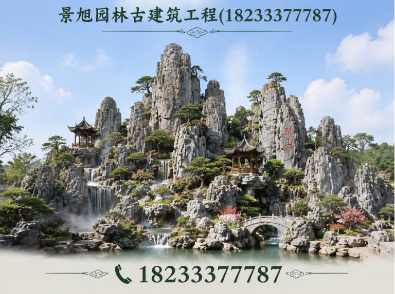 保定高新技术产业开发区音乐喷泉展示图